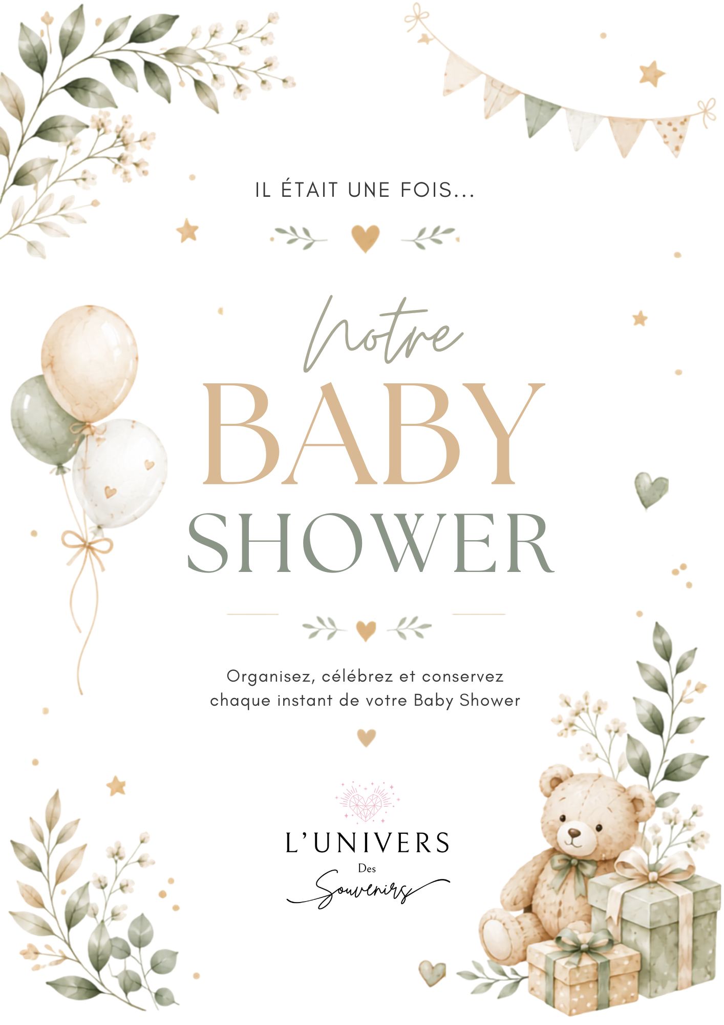 Il était une fois notre baby shower