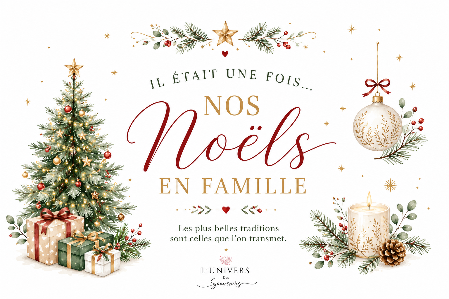 Il était une fois nos Noël en famille