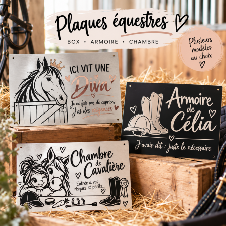 Les plaques equestres